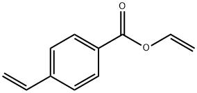 Benzoic acid, 4-ethenyl-, ethenyl ester 结构式