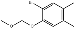 1-溴-2-(甲氧基甲氧基)-4,5-二甲基-苯 结构式