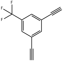 1,3-二乙炔基-5-三氟甲基苯 结构式