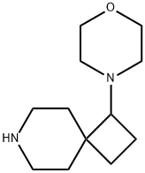 4-(7-Azaspiro[3.5]nonan-1-yl)morpholine 结构式