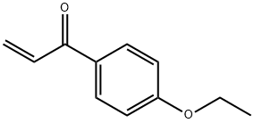 1-对乙氧苯基丙-2-烯-1-酮 结构式