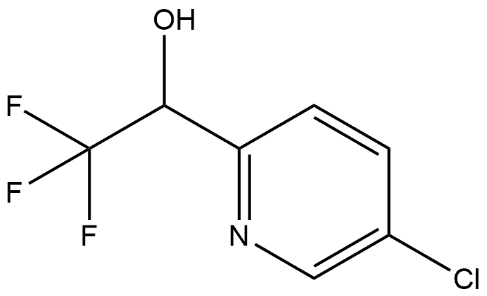 2-Pyridinemethanol, 5-chloro-α-(trifluoromethyl)- 结构式