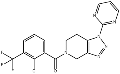 化合物 P2X7 RECEPTOR ANTAGONIST-3 结构式