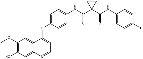 卡博替尼杂质06 结构式