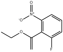 Benzene, 2-(1-ethoxyethenyl)-1-fluoro-3-nitro- 结构式