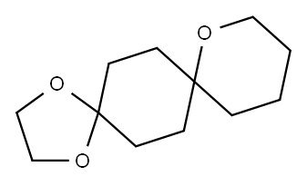 1,4,9-Trioxadispiro[4.2.5.2]pentadecane 结构式