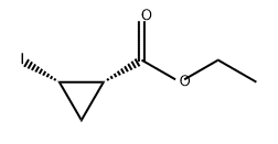 (1S,2S)-2-碘环丙烷甲酸乙酯 结构式