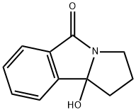 5H-Pyrrolo[2,1-a]isoindol-5-one, 1,2,3,9b-tetrahydro-9b-hydroxy- 结构式