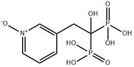 利塞膦酸N-氧化物 结构式