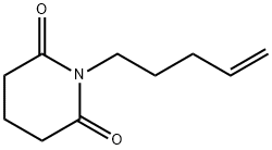 2,6-Piperidinedione, 1-(4-penten-1-yl)- 结构式