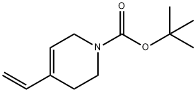 4-乙烯基-3,6-二氢吡啶-1(2H)-羧酸叔丁酯 结构式