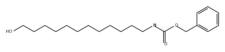 12-(CBZ-氨基)-1-十二醇 结构式