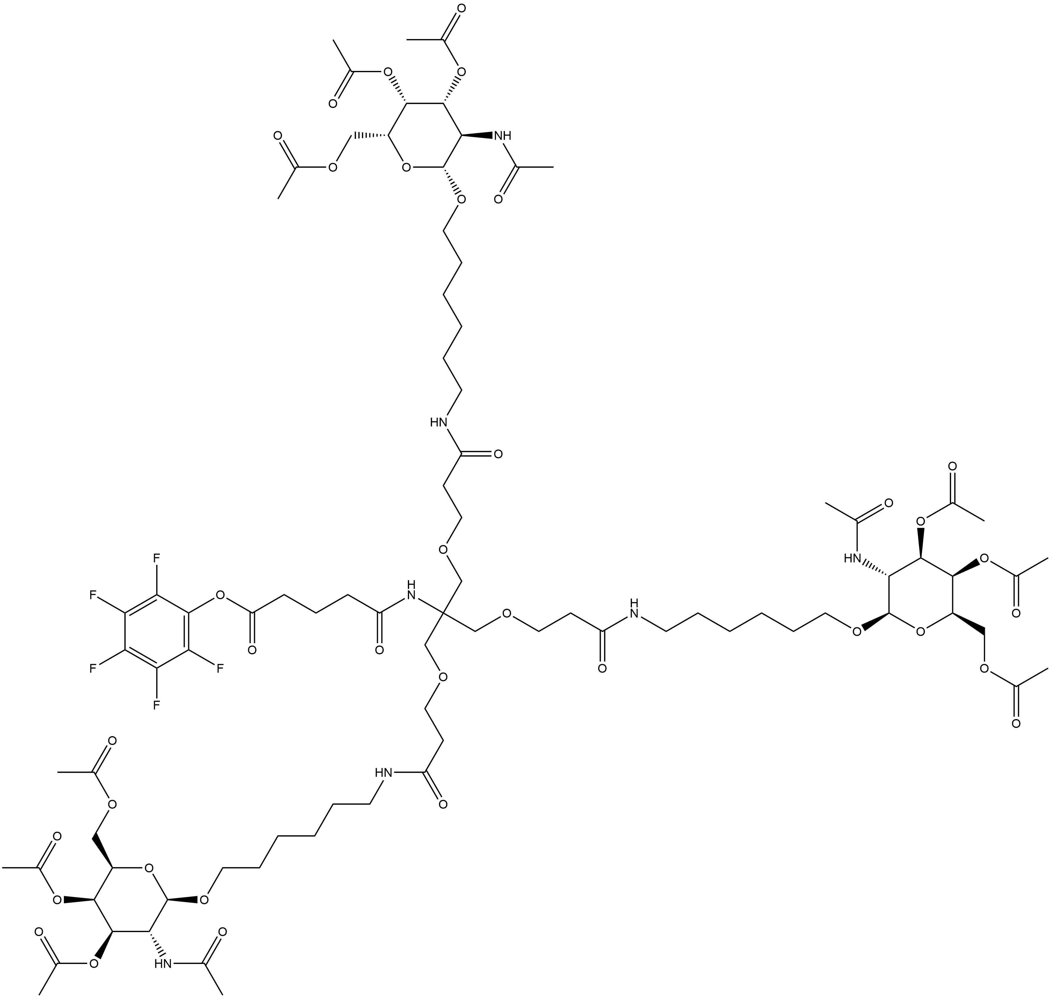 THA-GN3(OAC)9-PFP 结构式