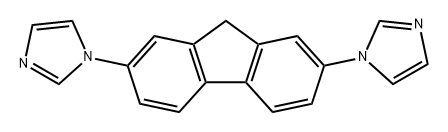 2,7-DI(1H-IMIDAZOL-1-YL)-9H-FLUORENE 结构式