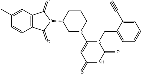 阿格列汀杂质52 结构式