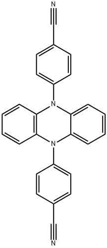 4,4'-(吩嗪-5,10-二基)二苯甲腈 结构式