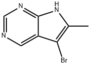 7H-Pyrrolo[2,3-d]pyrimidine, 5-bromo-6-methyl-