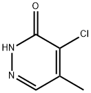 4-氯-5-甲基哒嗪-3(2H)-酮 结构式