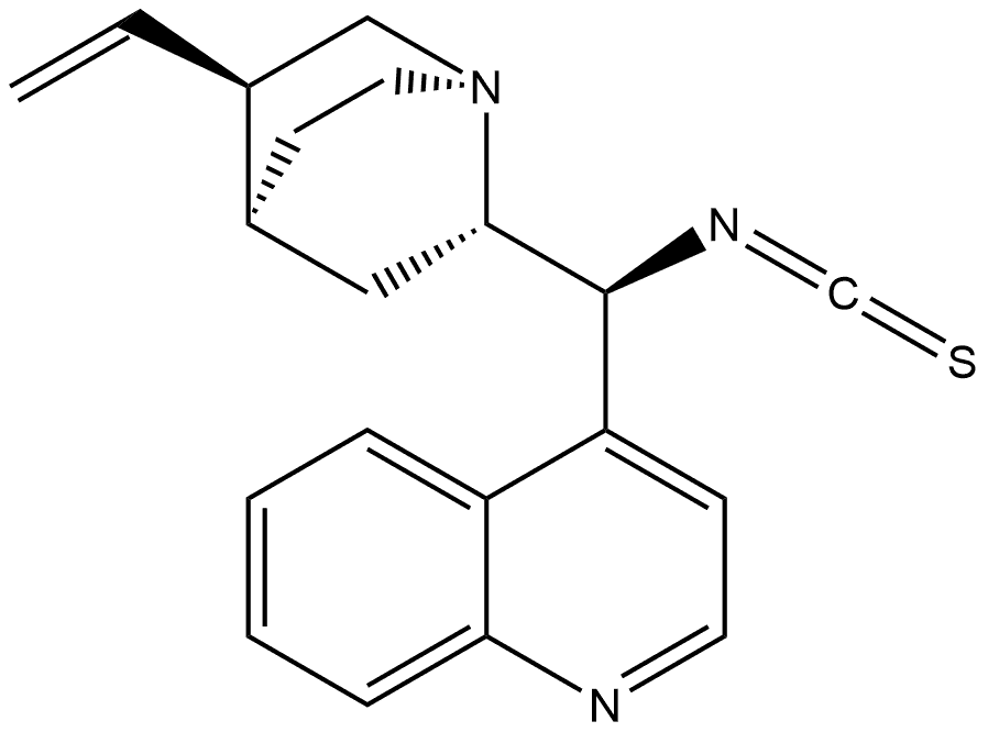 (8α,9S)-9-isothiocyanato-Cinchonan 结构式