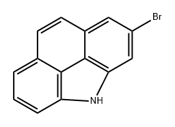 4H-Benzo[def]carbazole, 2-bromo- 结构式