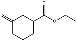 Cyclohexanecarboxylic acid, 3-methylene-, ethyl ester 结构式