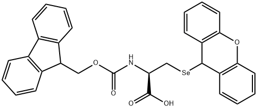 Fmoc-L-Sec(Xan)-OH 结构式