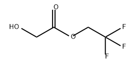 2-羟基乙酸(2,2,2-三氟乙基)酯 结构式