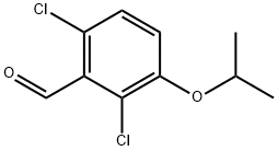 2,6-Dichloro-3-(1-methylethoxy)benzaldehyde 结构式