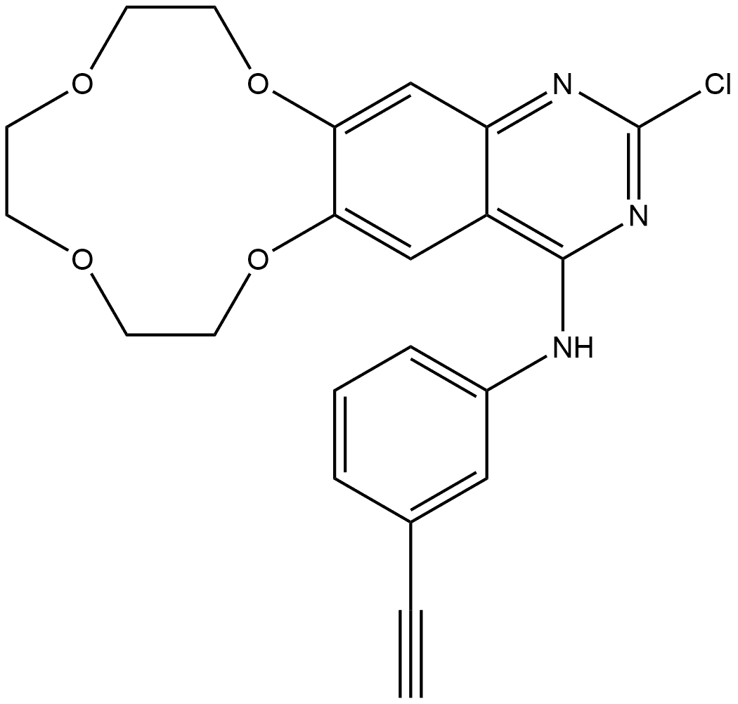 埃克替尼杂质2 结构式