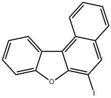 6-碘苯并[B]萘并[1,2,-D]呋喃 结构式