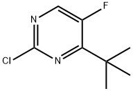 4-(叔丁基)-2-氯-5-氟嘧啶 结构式