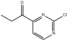 1-(2-氯嘧啶-4-基)丙-1-酮 结构式