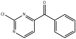Methanone, (2-chloro-4-pyrimidinyl)phenyl- 结构式