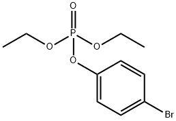 Phosphoric acid 4-bromophenyldiethyl ester 结构式