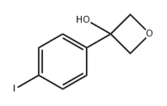 3-Oxetanol, 3-(4-iodophenyl)- 结构式