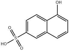 2-Naphthalenesulfonic acid, 5-hydroxy- 结构式