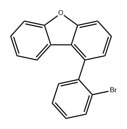 1-(2-溴苯基)二苯并[B,D]呋喃 结构式