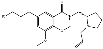 Desfluoro Hydroxy Fallypride 结构式