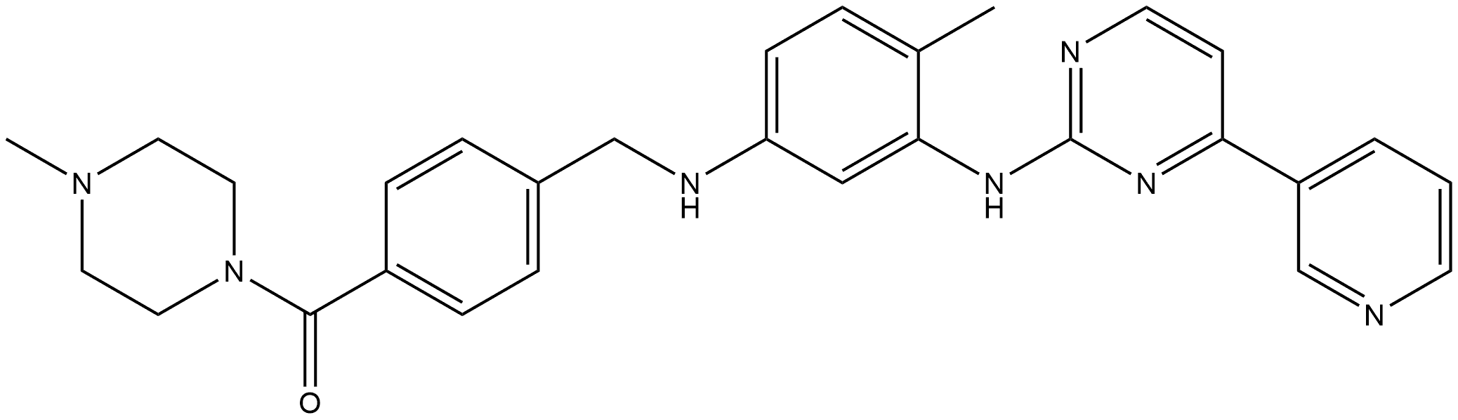 伊马替尼杂质18 结构式