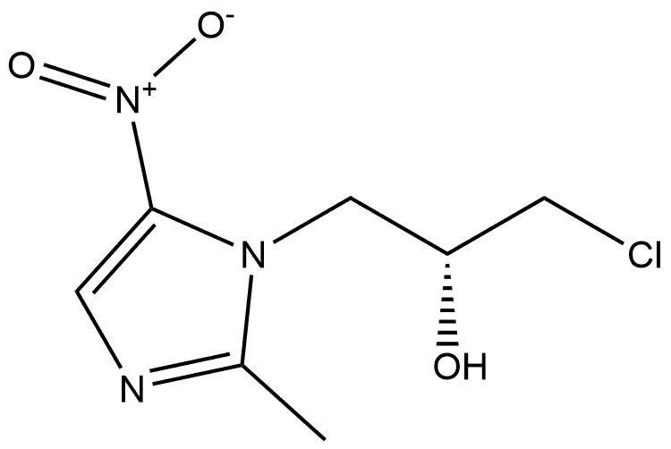 R-奥硝唑杂质 结构式