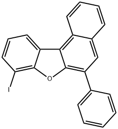 Benzo[b]naphtho[1,2-d]furan, 8-iodo-6-phenyl- 结构式