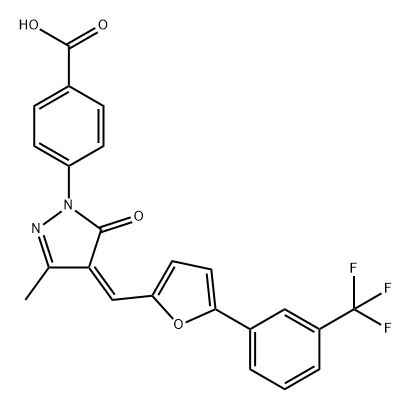 化合物 ZINC09659342 结构式