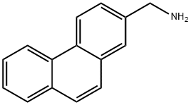 2-Phenanthrenemethanamine 结构式
