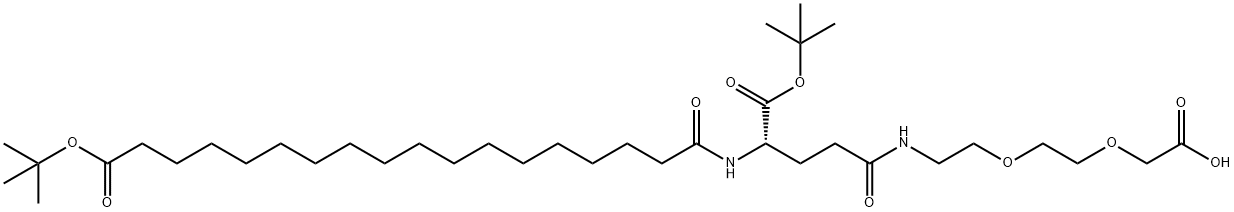 索玛鲁肽杂质-多肽 结构式
