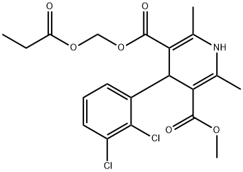 氯维地平杂质 26 结构式