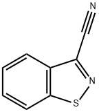 苯并[D]异噻唑-3-腈 结构式