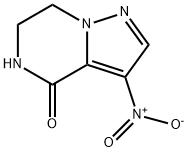 3-硝基-6,7-二氢吡唑并[1,5-A]吡嗪-4(5H)-酮 结构式