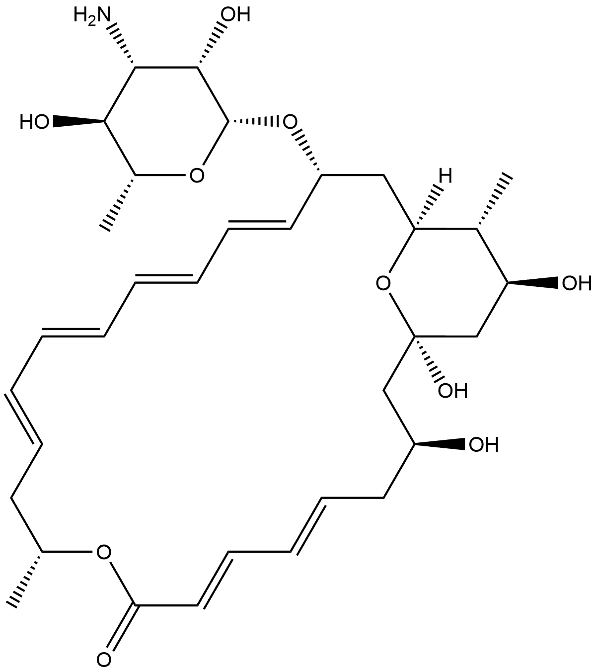 纳他霉素杂质5 结构式