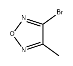 3-溴-4-甲基-1,2,5-噁二唑 结构式