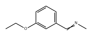 Methanamine, N-[(3-ethoxyphenyl)methylene]- 结构式